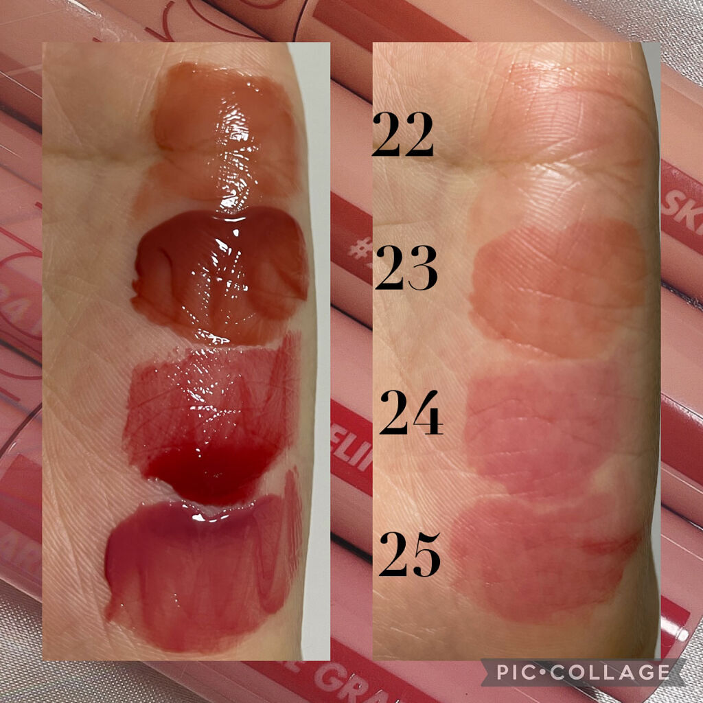 ジューシーラスティングティント/rom&nd/リップティントを使ったクチコミ（3枚目）