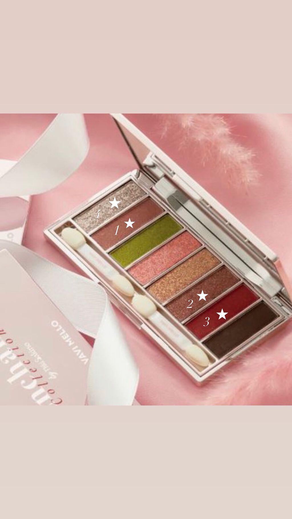 エンチャントアイズパレット/VAVI MELLO/アイシャドウパレットを使ったクチコミ（2枚目）