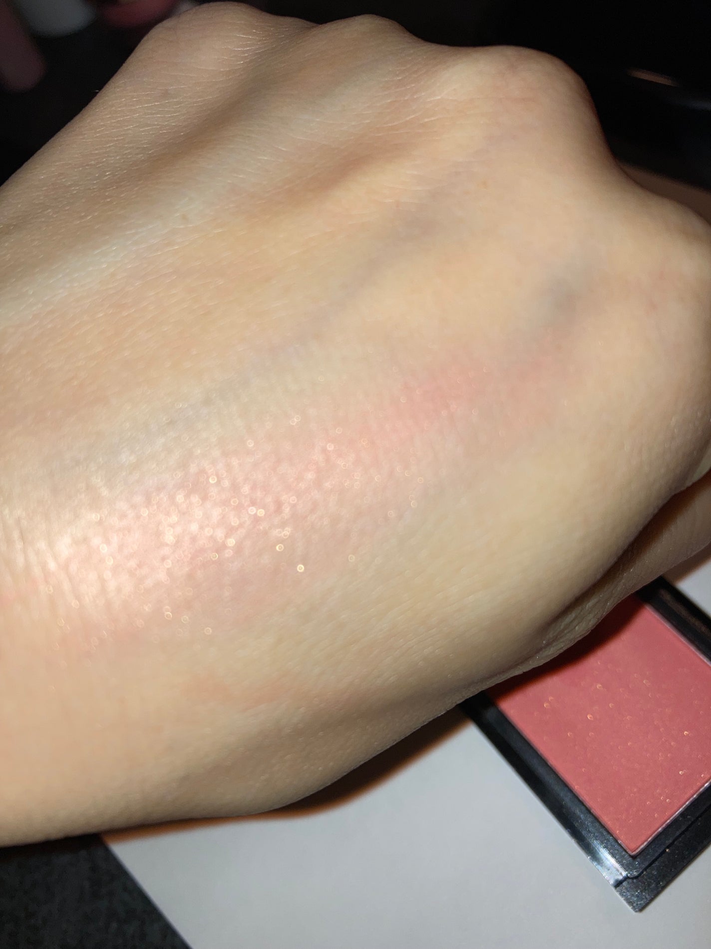 UR GLAM DAILY CHEEK BLUSH/U R GLAM/パウダーチークを使ったクチコミ(2枚目)