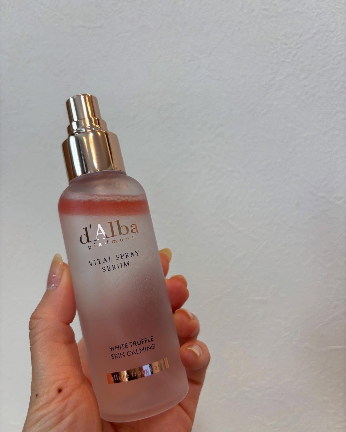 ダルバ ホワイトトリュフファーストスプレーセラム/ダルバ/ミスト状化粧水を使ったクチコミ(6枚目)