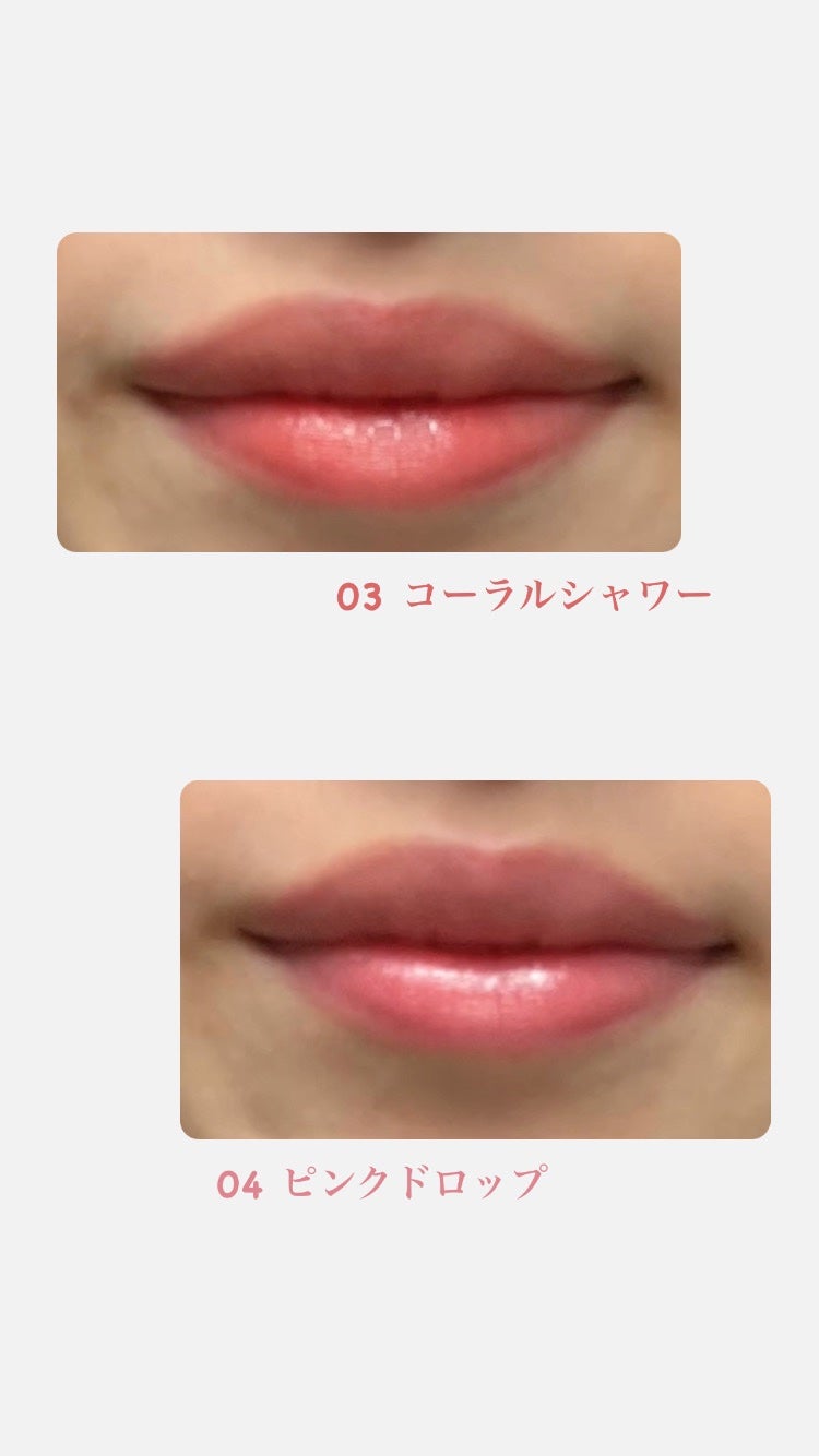 ウォータードロップステインティントセット/LOVBLOVB/リップティントを使ったクチコミ(2枚目)