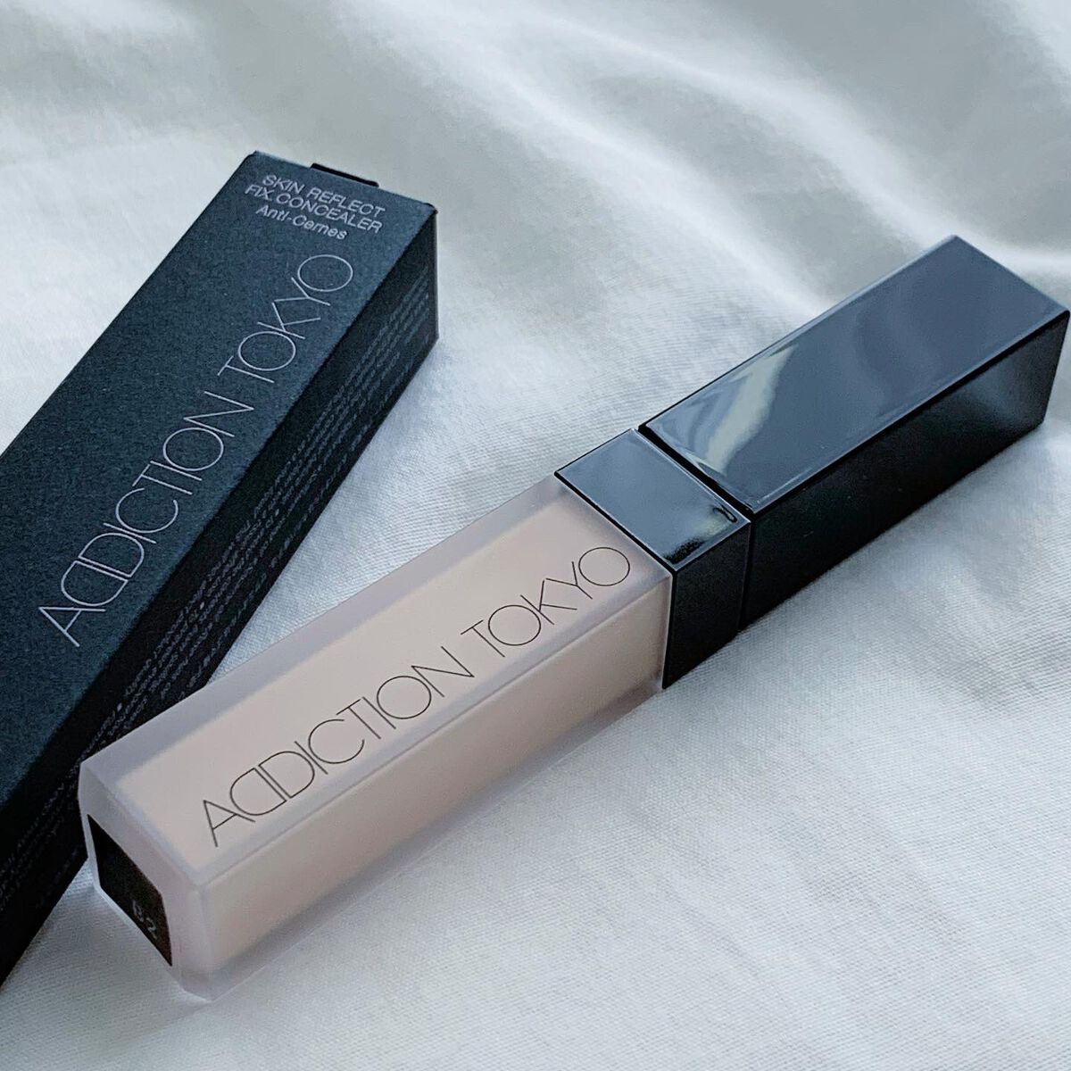 アディクション スキンリフレクト フィックス コンシーラー 002 Fair Ivory/ADDICTION/リキッドコンシーラーを使ったクチコミ（2枚目）