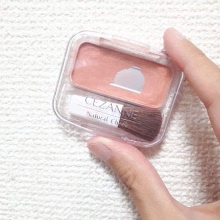 ナチュラル チークN/CEZANNE/パウダーチークを使ったクチコミ(1枚目)