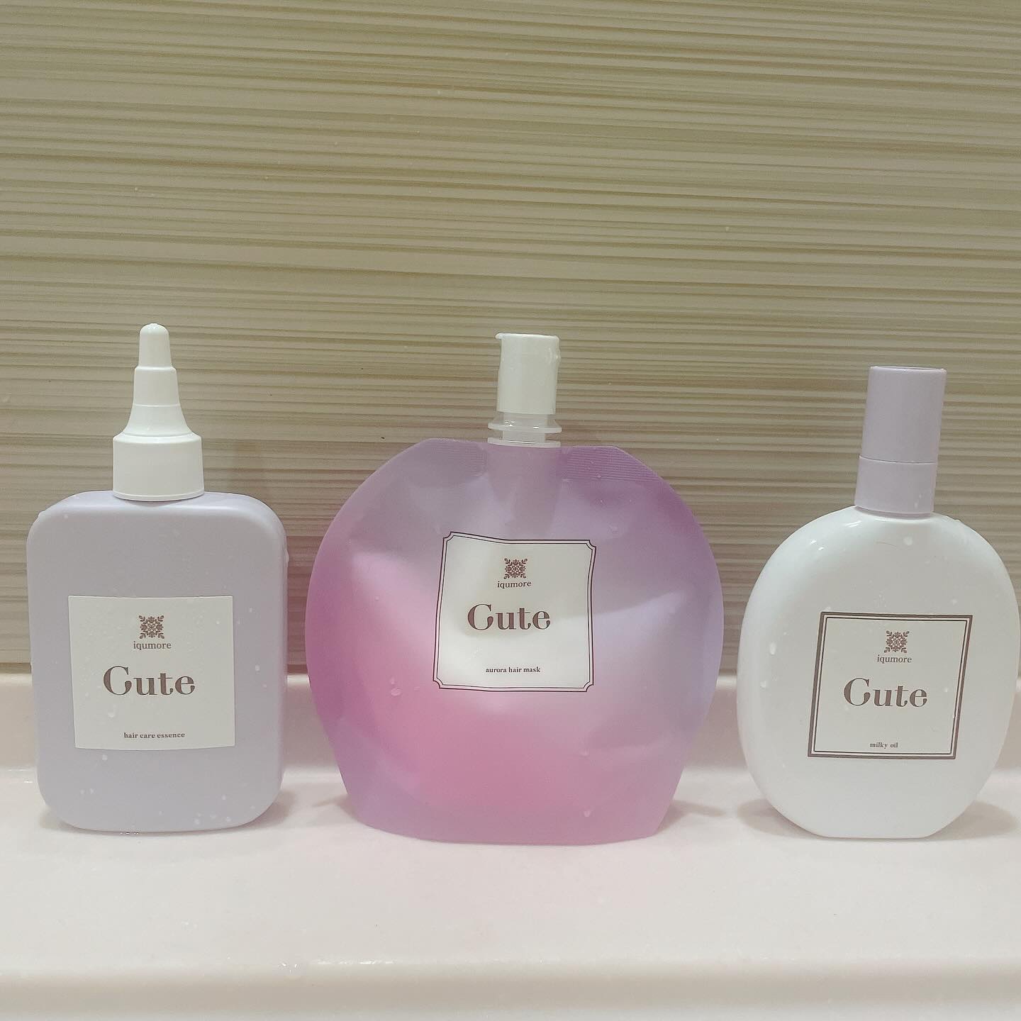 イクモアキュートオーロラヘアマスク/iqumore/ヘアマスク・ヘアパックを使ったクチコミ（1枚目）