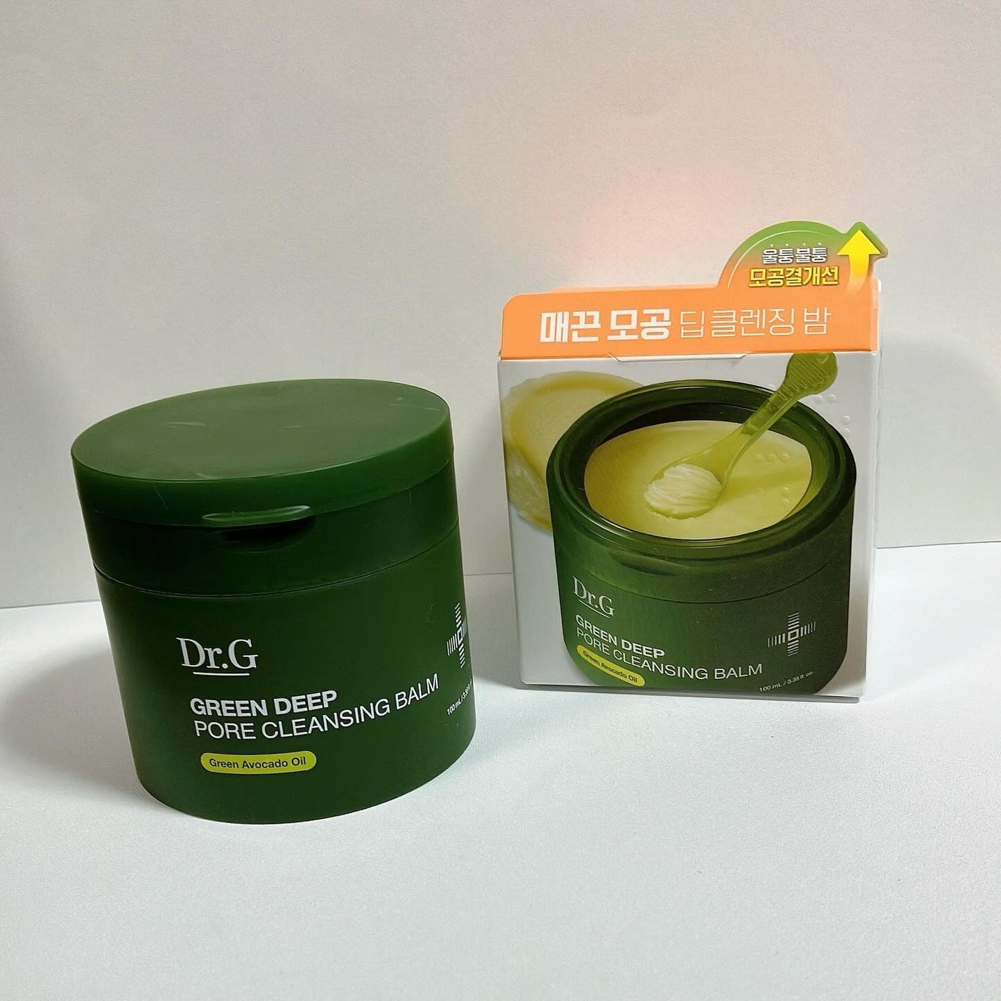 グリーンディープポアクレンジングバーム/Dr.G/クレンジングバームを使ったクチコミ(1枚目)
