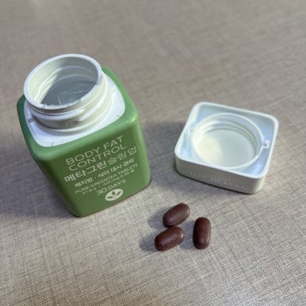 メタグリーンスリムアップ/VITALBEAUTIE/ボディサプリメントを使ったクチコミ(2枚目)