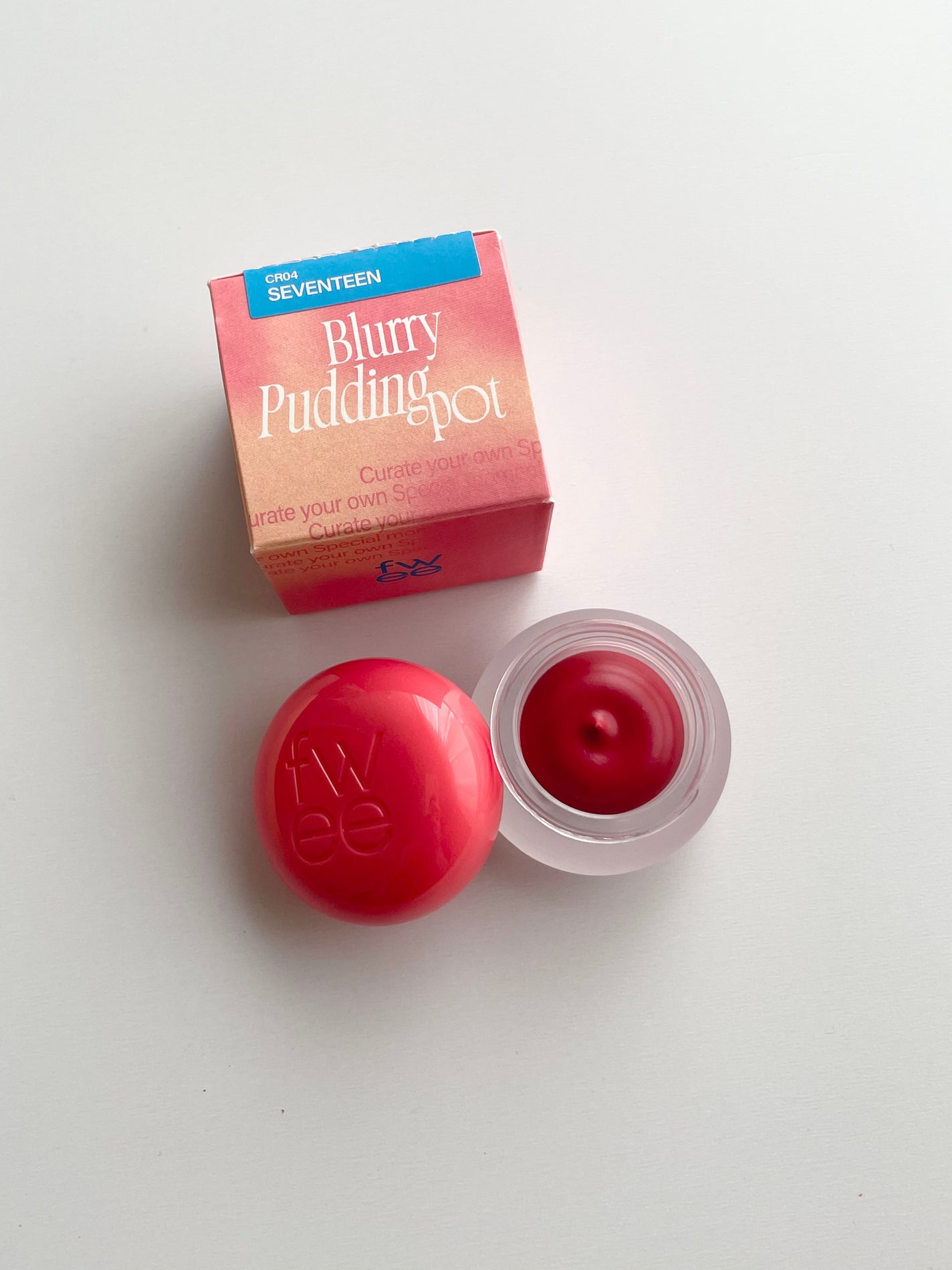 フィー リップアンドチーク ブラーリープリンポット/fwee/口紅を使ったクチコミ(2枚目)