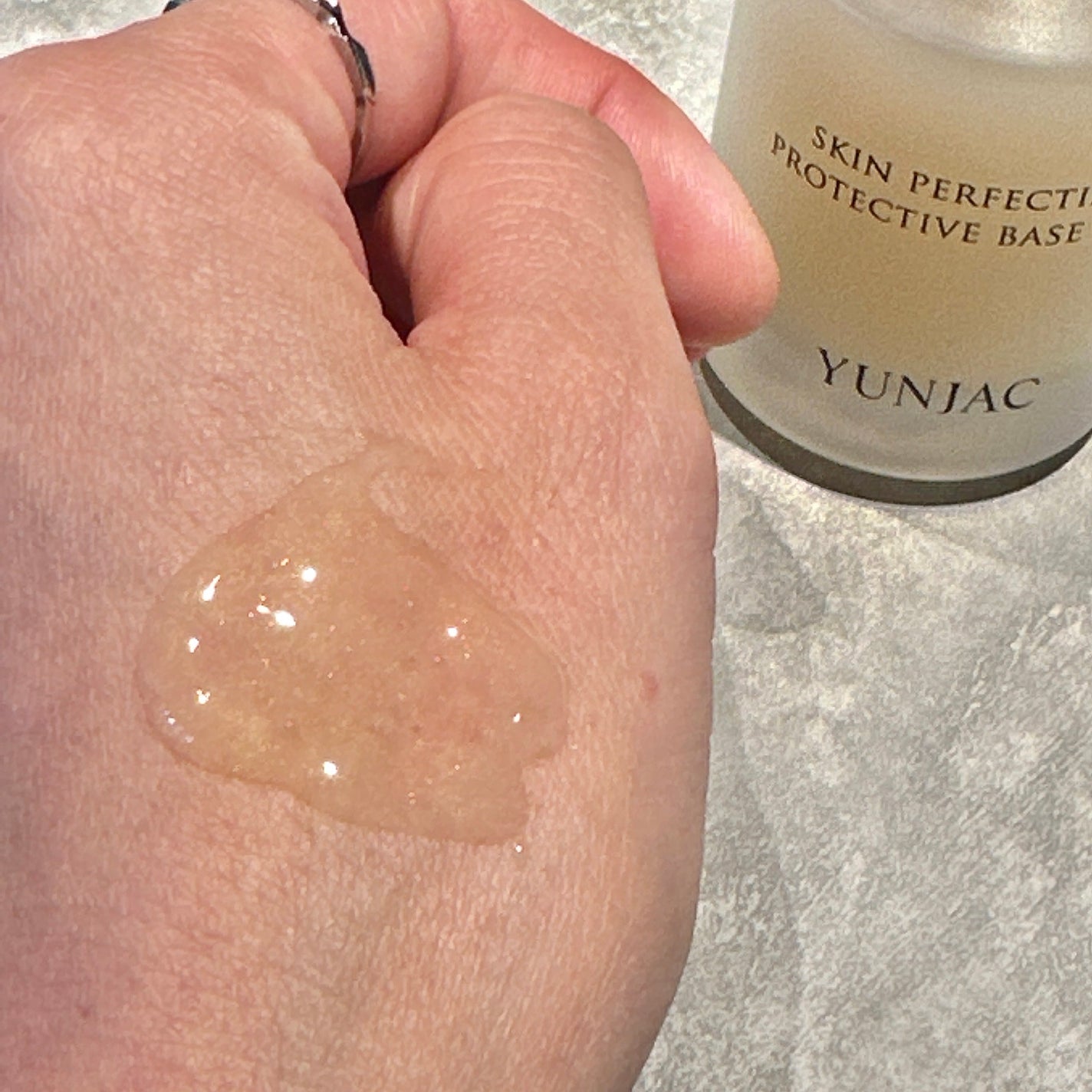 スキン パーフェクティング プロテクティブ ベース プレップ/YUNJAC/化粧下地を使ったクチコミ(2枚目)