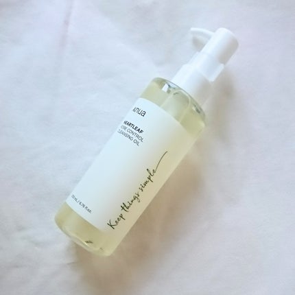 ドクダミ ポアコントロールクレンジングオイル/Anua/オイルクレンジングを使ったクチコミ(1枚目)