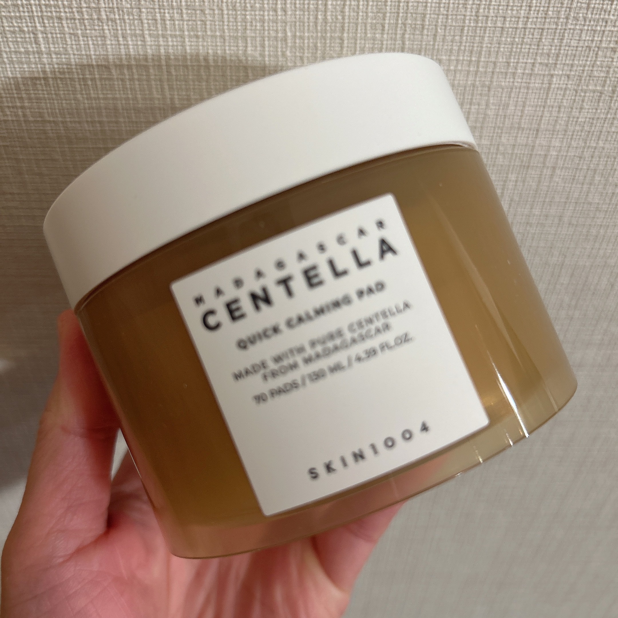 センテラ クイックカーミングパッド/SKIN1004/トナーパッドを使ったクチコミ（1枚目）
