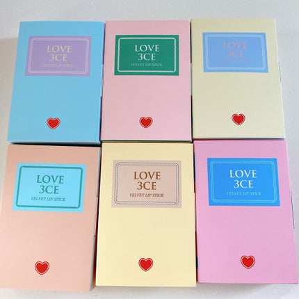 LOVE 3CE VELVET LIPSTICK/3CE/口紅を使ったクチコミ(1枚目)