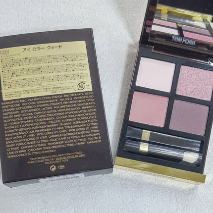 アイ カラー クォード/TOM FORD BEAUTY/アイシャドウパレットを使ったクチコミ(1枚目)