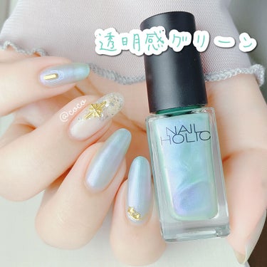 ネイルホリック Sheer pearl color/ネイルホリック/マニキュアを使ったクチコミ（1枚目）