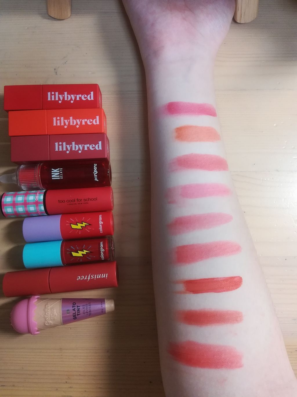 グロッシーブラスターティント/too cool for school/リップティントを使ったクチコミ（3枚目）