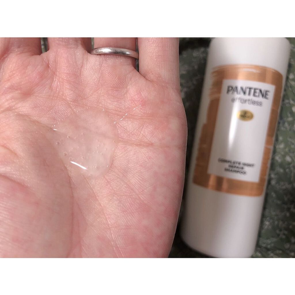 パンテーン エフォートレス コンプリートナイト リペアー シャンプー／トリートメント/パンテーン/市販シャンプーを使ったクチコミ（2枚目）