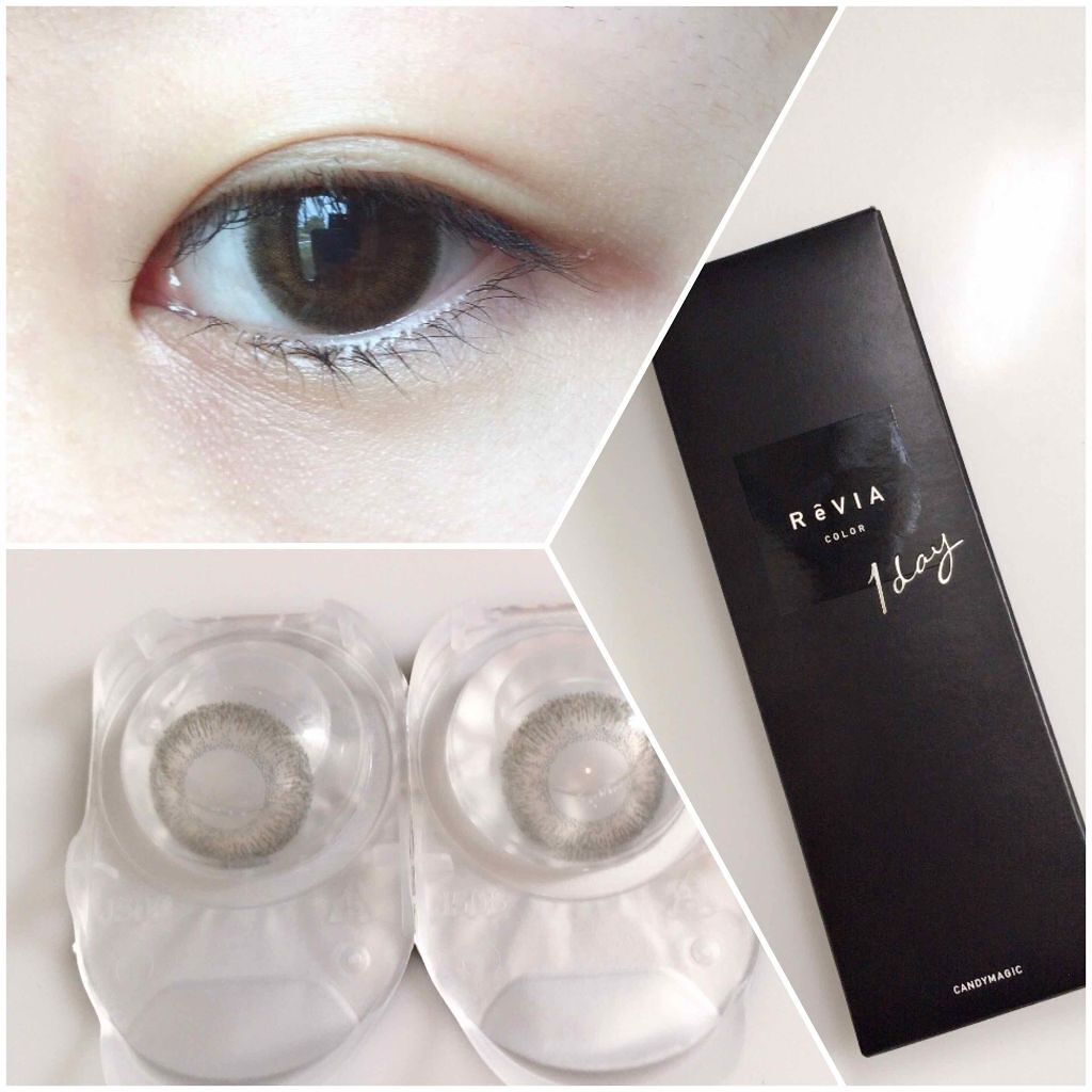 ReVIA 1day/ReVIA/ワンデー(1DAY)カラコンを使ったクチコミ(1枚目)