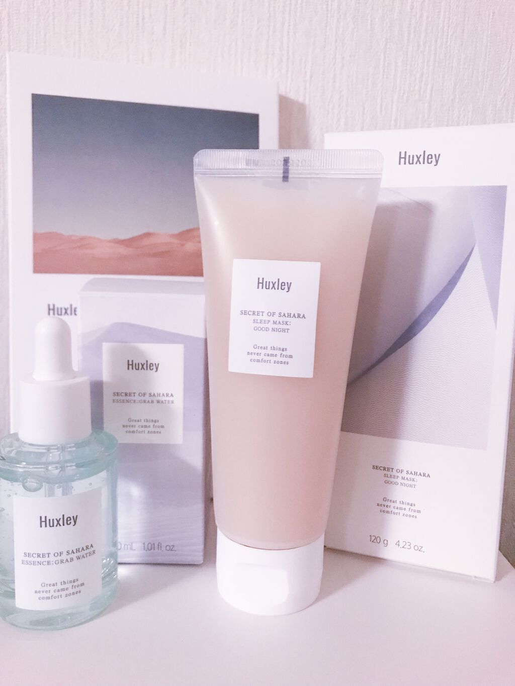 エッセンス;グラブウォーター/Huxley/美容液を使ったクチコミ(1枚目)