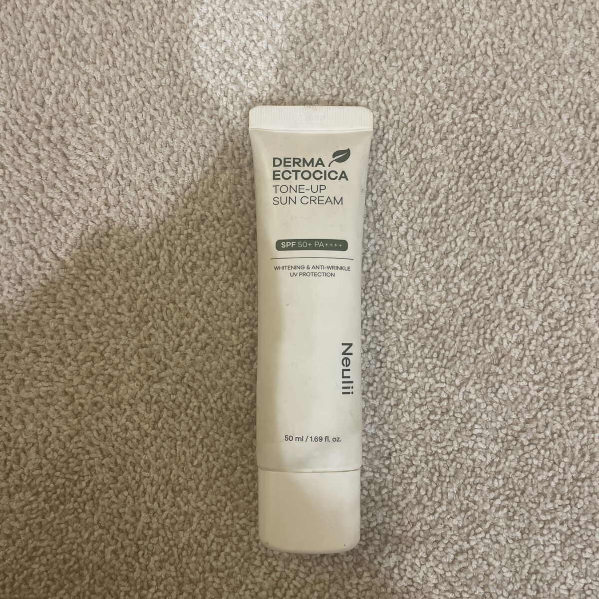 ダーマエクトシカトーンアップサンクリーム/Neulii/日焼け止めクリームを使ったクチコミ（1枚目）