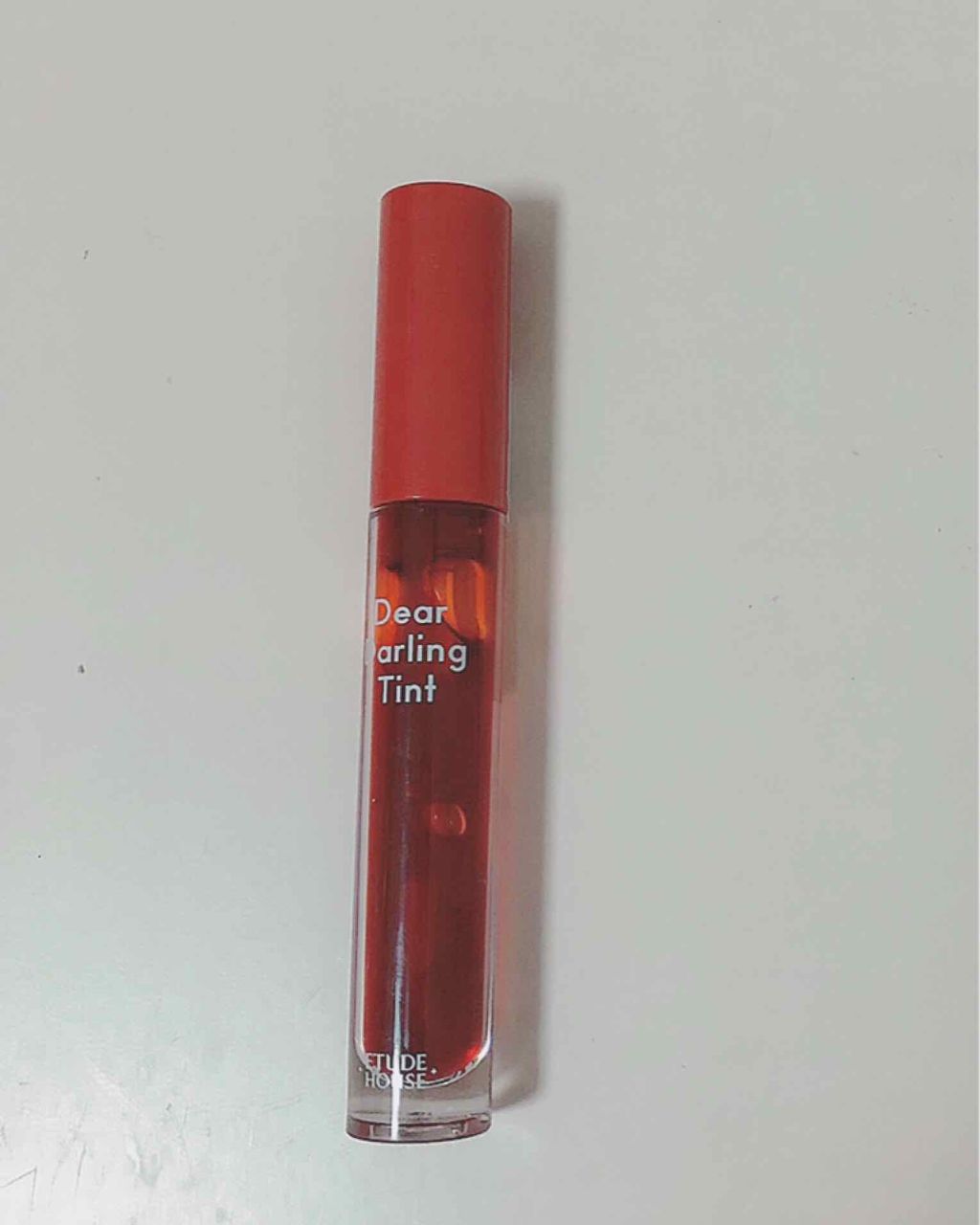 ディアダーリン ウォータージェルティント/ETUDE/リップティントを使ったクチコミ(1枚目)