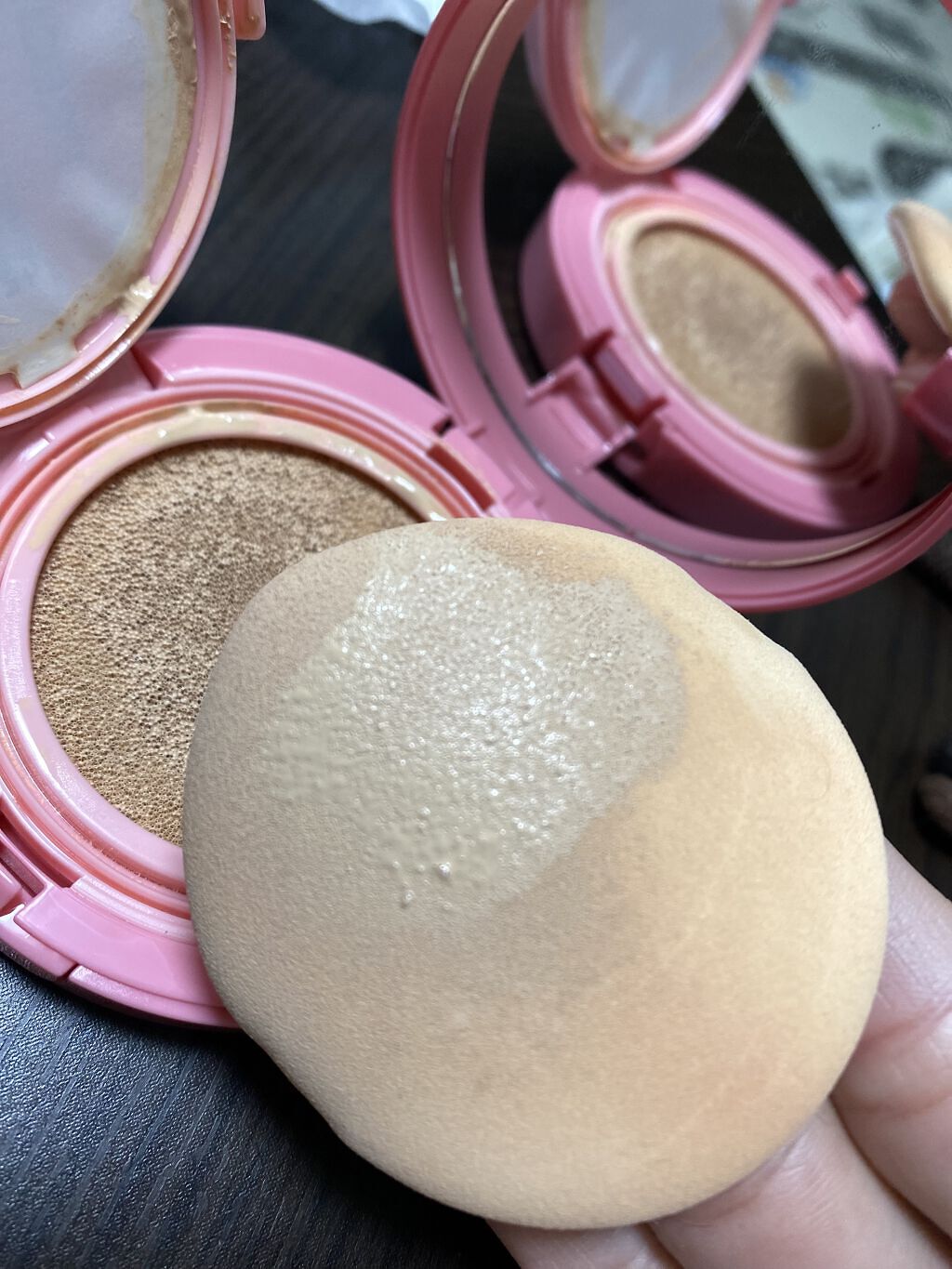  PERFECT RADIANT FIT CICAクッションファンデ P1.PURE NATURAL/PRECIME/クッションファンデーションを使ったクチコミ（3枚目）