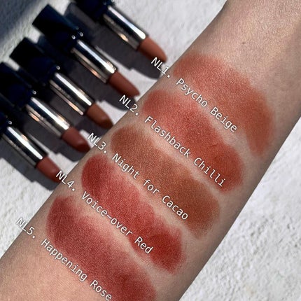 ノワール イン ザ リップスティック/MERZY/口紅を使ったクチコミ(3枚目)