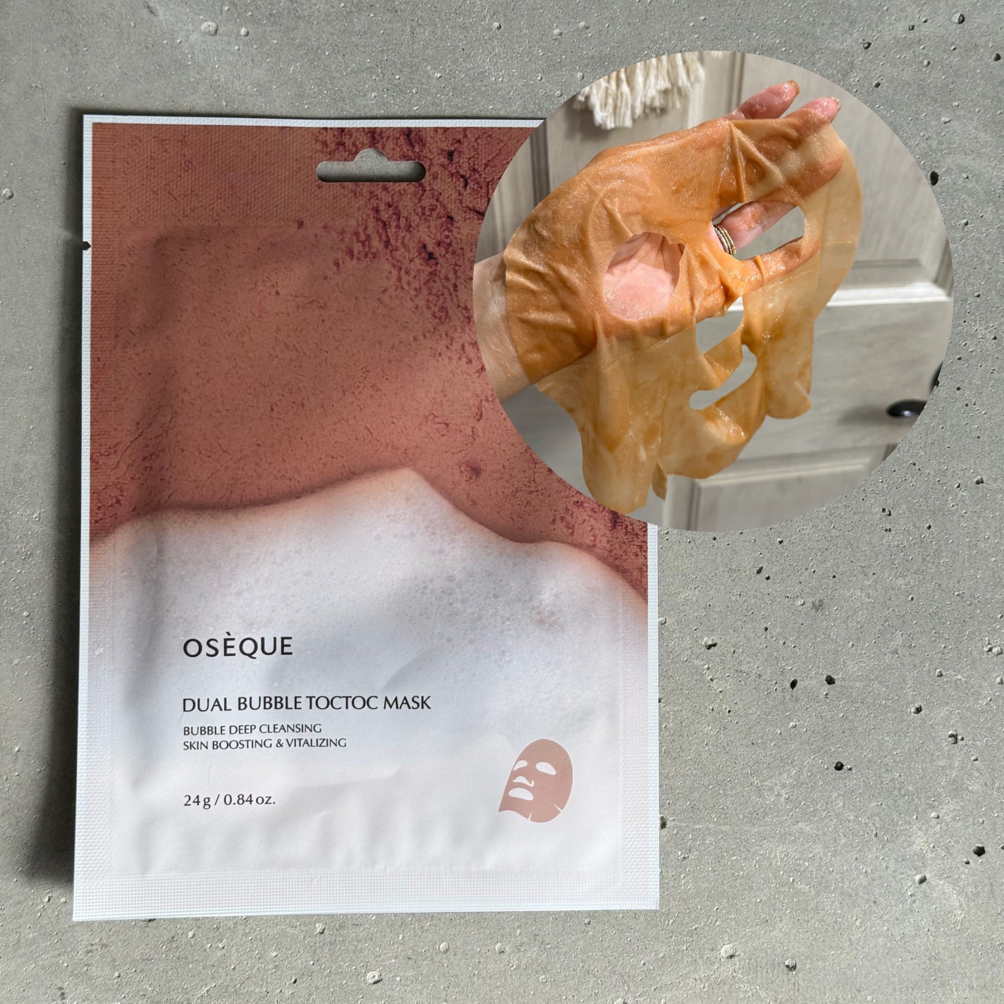 OSEQUE NOBLE SOIL LAYERING MASK/OSEQUE/シートマスク・パックを使ったクチコミ(5枚目)