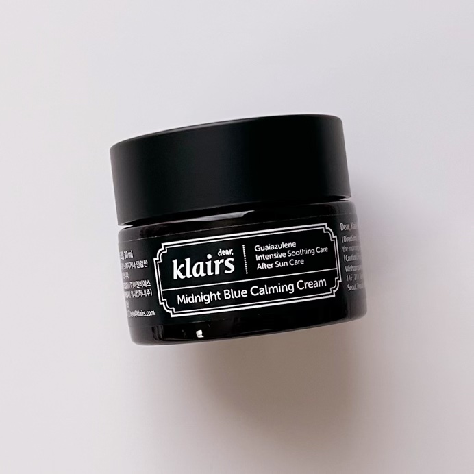 ミッドナイトブルーカーミングクリーム/Klairs/フェイスクリームを使ったクチコミ（1枚目）