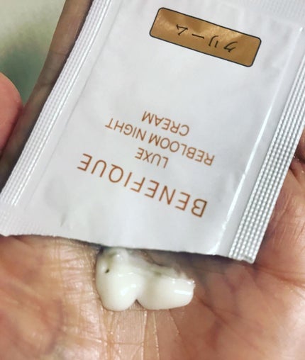 リュクス リブルームナイトクリーム/BENEFIQUE/フェイスクリームを使ったクチコミ(7枚目)