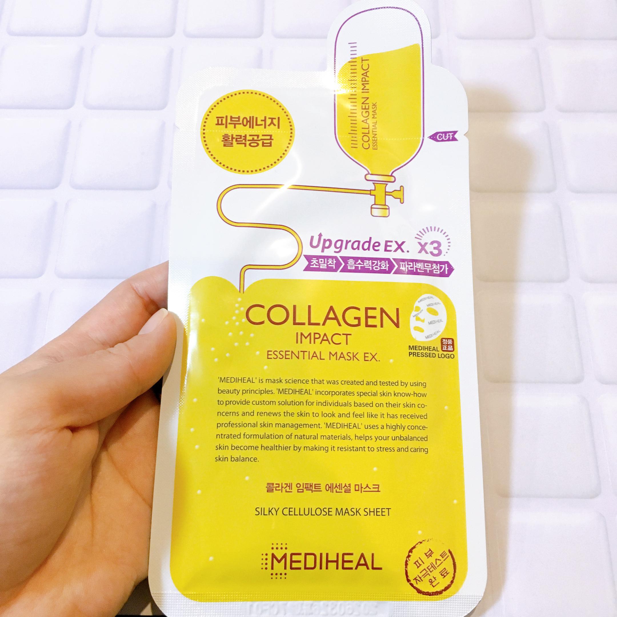 コラーゲン インパクト エッセンシャルマスクEX/MEDIHEAL/シートマスク・パックを使ったクチコミ（2枚目）
