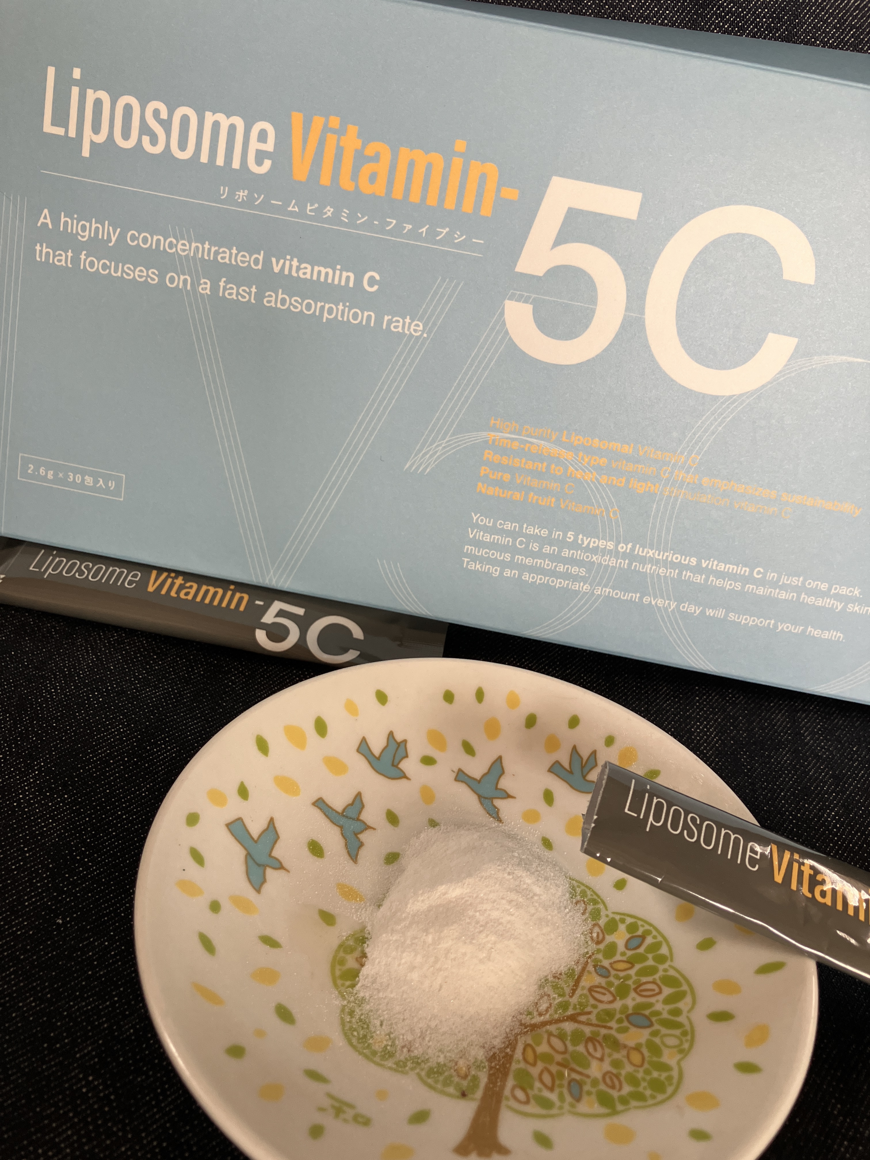 Liposome Vitamin - 5C/renaTerra/美容サプリメントを使ったクチコミ（2枚目）