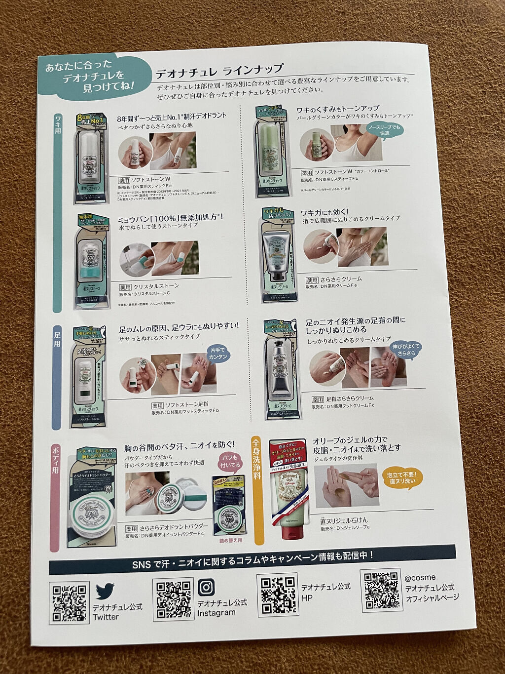 薬用ソフトストーンＷ/デオナチュレ/デオドラント・制汗剤を使ったクチコミ（2枚目）