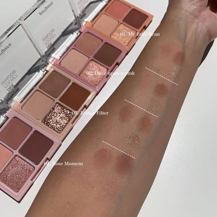 ペリペラ インク ポケット シャドウ パレット/PERIPERA/アイシャドウパレットを使ったクチコミ(4枚目)