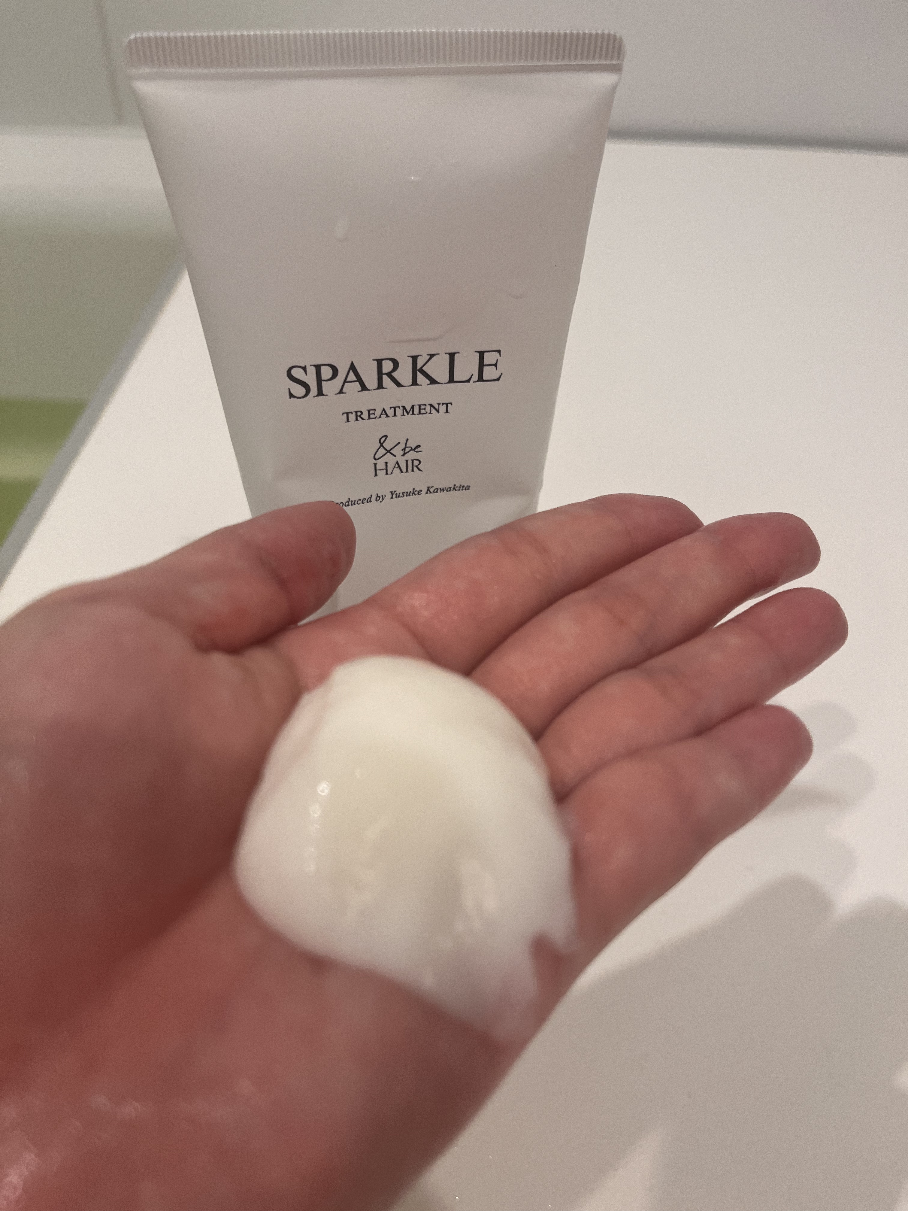 &be HAIR &be スタンドアップシャンプーのクチコミ「河北祐介が作るヘアケア
＆be　シャンプー＆トリートメント
をお試しです♪
テイラーメイド設計.....」（3枚目）