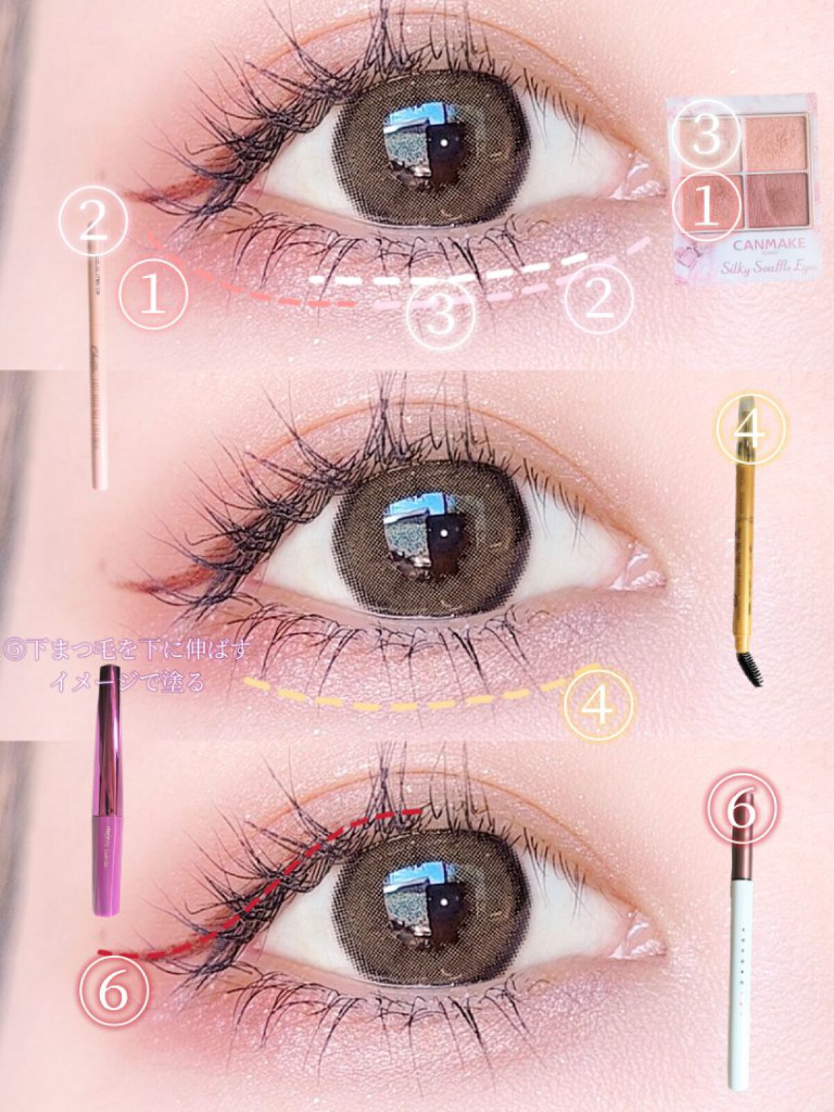 アイデザインライナー/COCOROIKI/リキッドアイライナーを使ったクチコミ（3枚目）