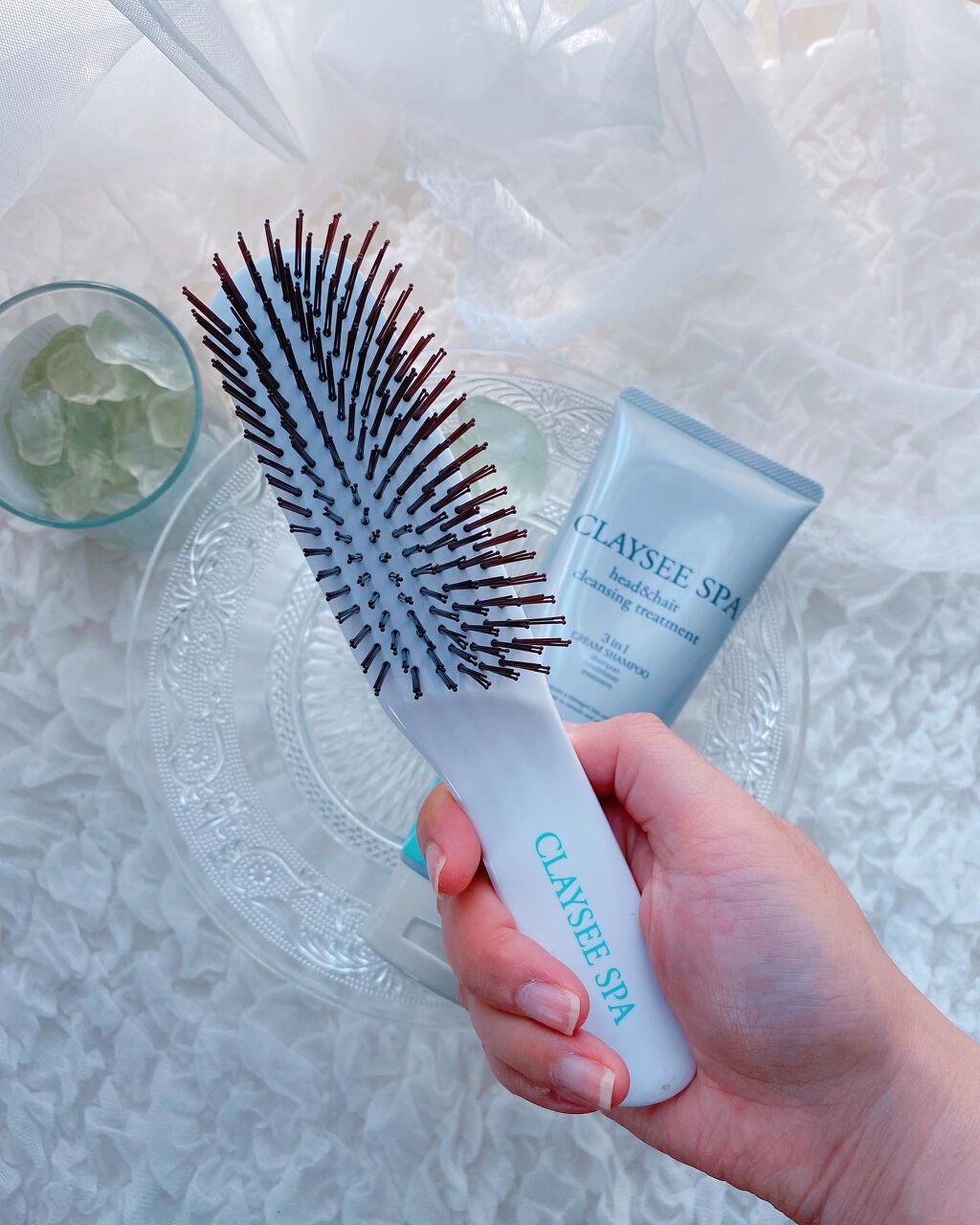 ヘッド&ヘアクレンジングトリートメント/CLAYSEE SPA/市販シャンプーを使ったクチコミ(9枚目)