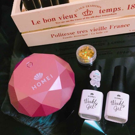 ウィークリージェル/HOMEI/ジェルネイルを使ったクチコミ(1枚目)