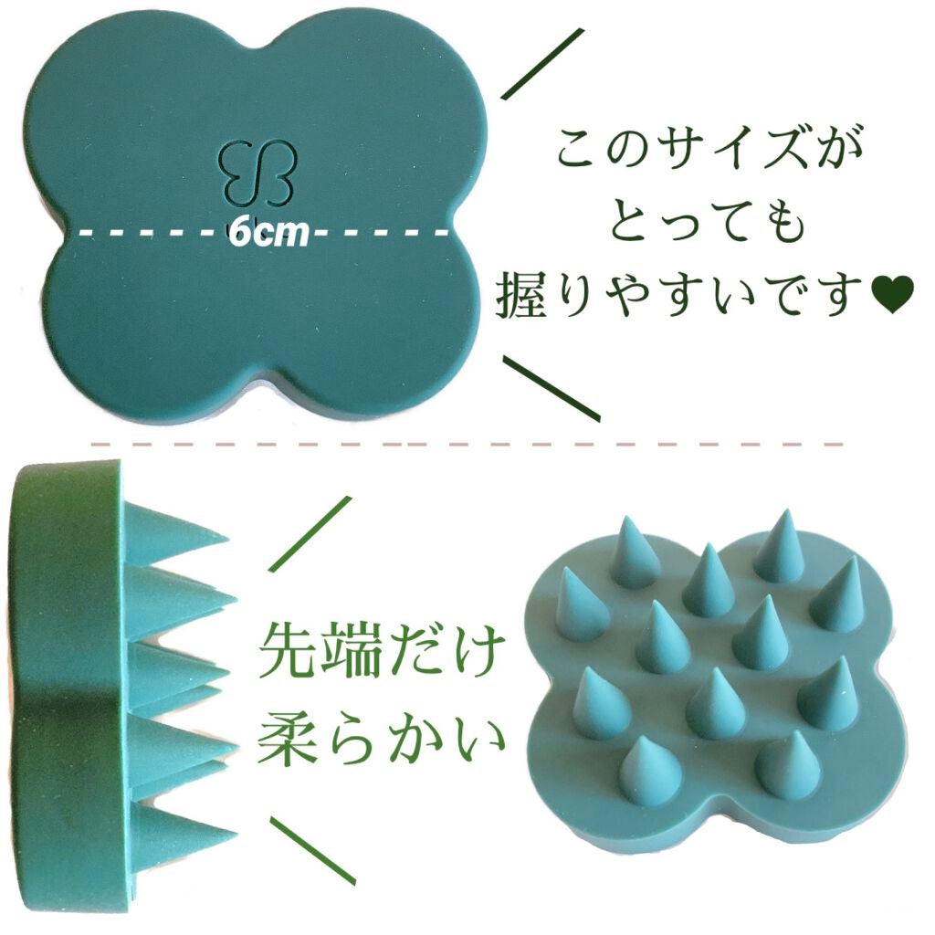 uka scalp brush kenzan/uka/スカルプブラシを使ったクチコミ(2枚目)