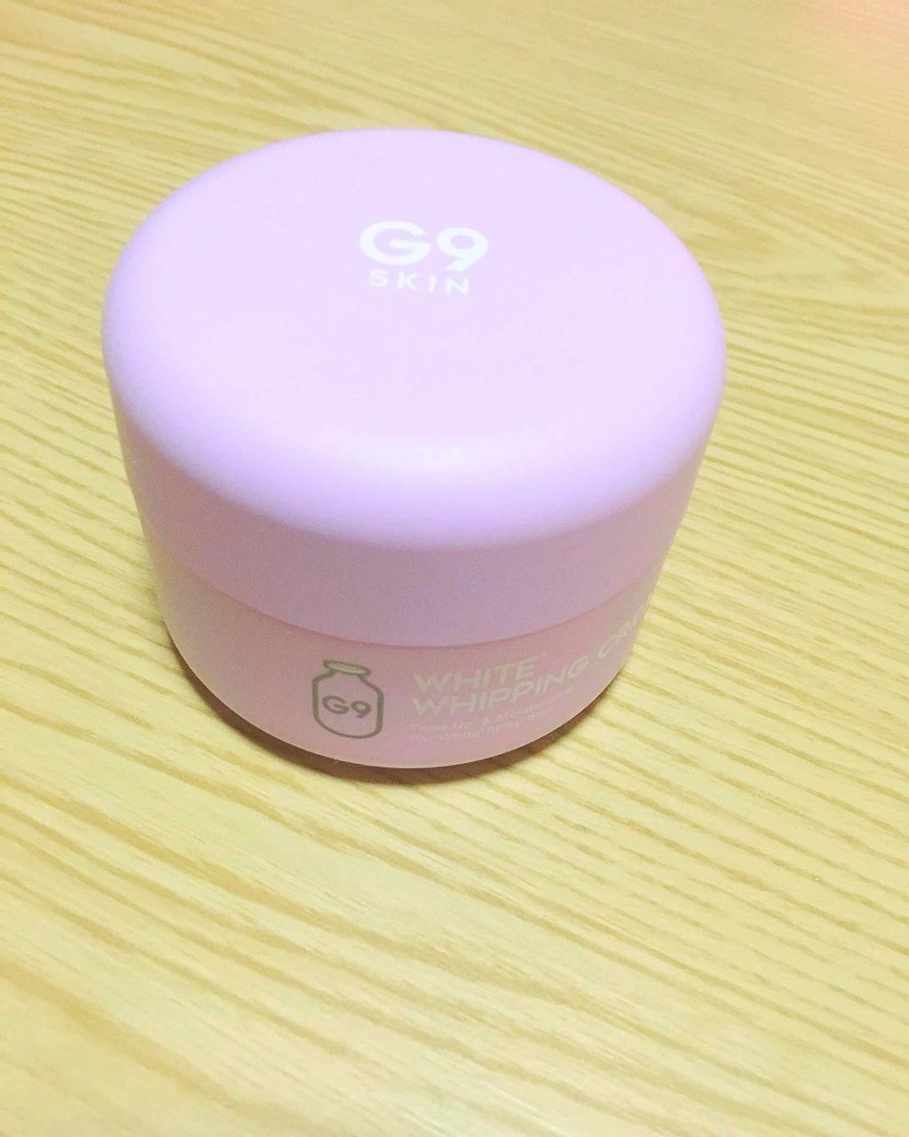 WHITE WHIPPING CREAM(ウユクリーム)/G9SKIN/化粧下地を使ったクチコミ(2枚目)