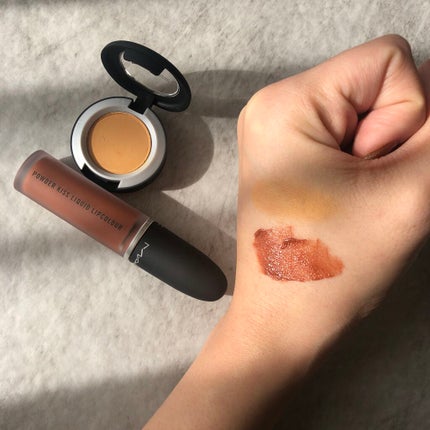 パウダー キス リキッド リップカラー/M・A・C/口紅を使ったクチコミ(3枚目)