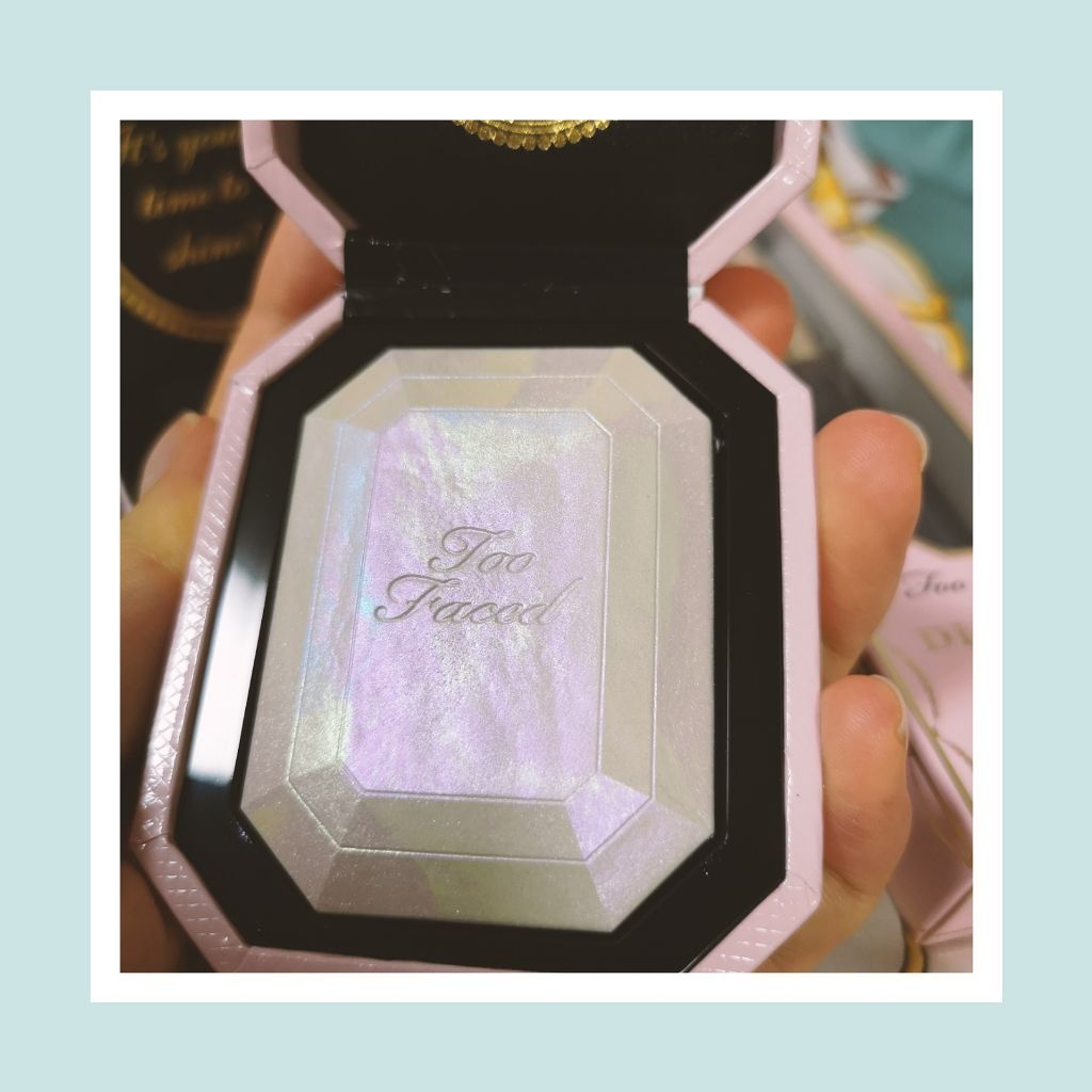 ダイヤモンドライト マルチユース ハイライター/Too Faced/パウダーハイライトを使ったクチコミ(2枚目)