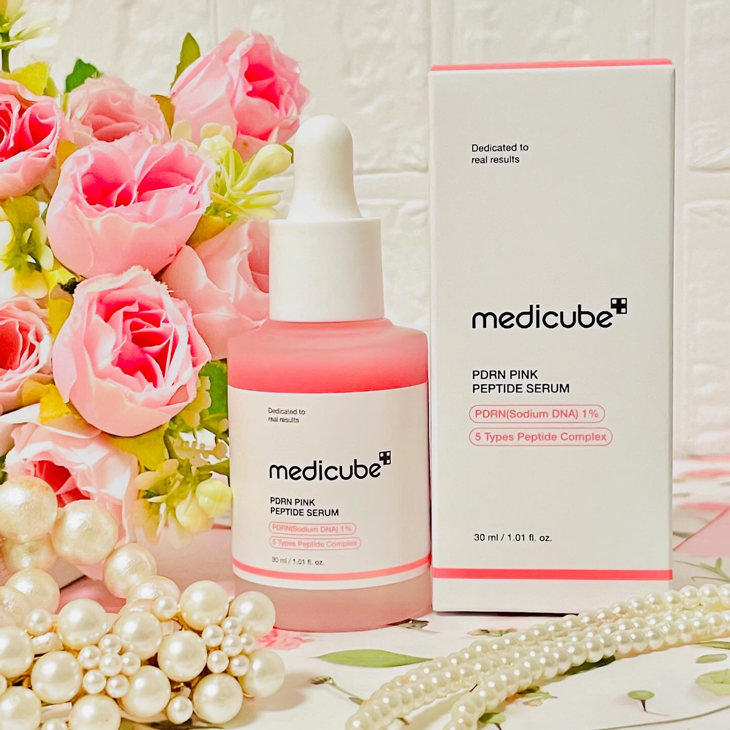 PDRNピンクアンプル PDRN 10,000ppm配合/MEDICUBE/美容液を使ったクチコミ（2枚目）