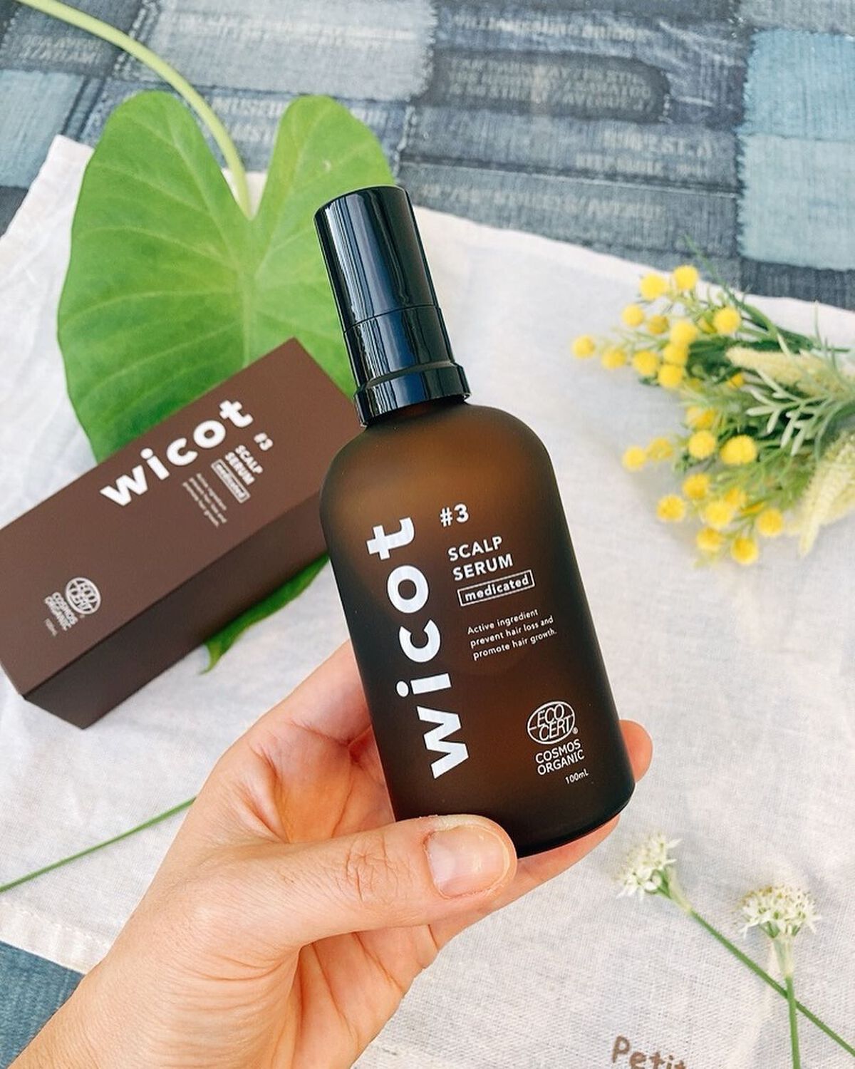 薬用スカルプセラム/wicot/頭皮ローションを使ったクチコミ（2枚目）