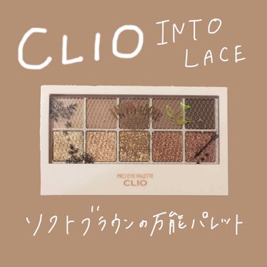 プロ アイ パレット 08 INTO LACE(AD)/CLIO/アイシャドウパレットを使ったクチコミ（1枚目）