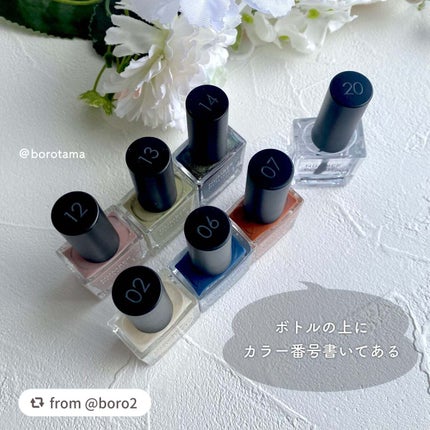 NUMBER POLISH /D-UP/マニキュアを使ったクチコミ(9枚目)