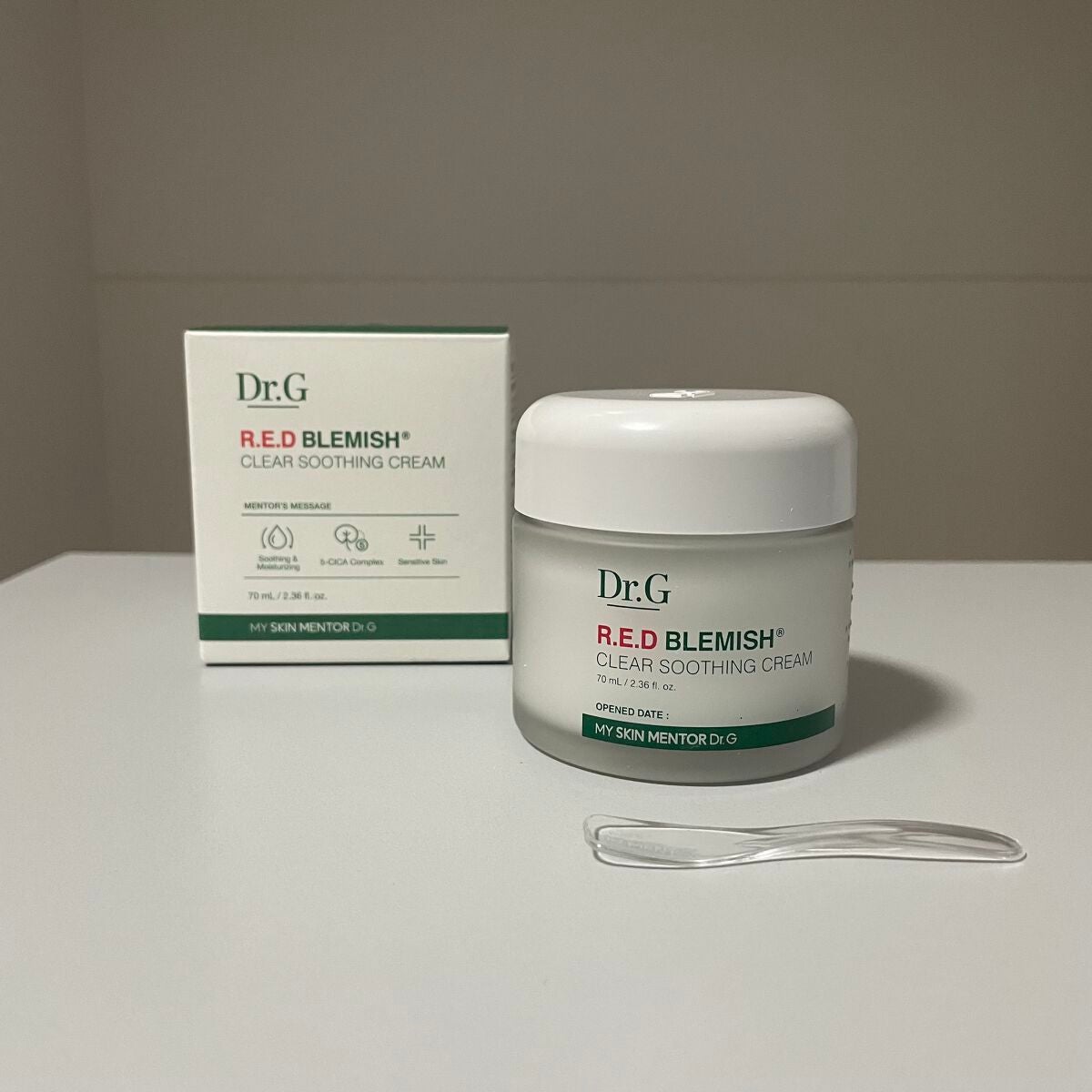レッドブレミッシュ クリアスージングクリーム/Dr.G/フェイスクリームを使ったクチコミ(1枚目)