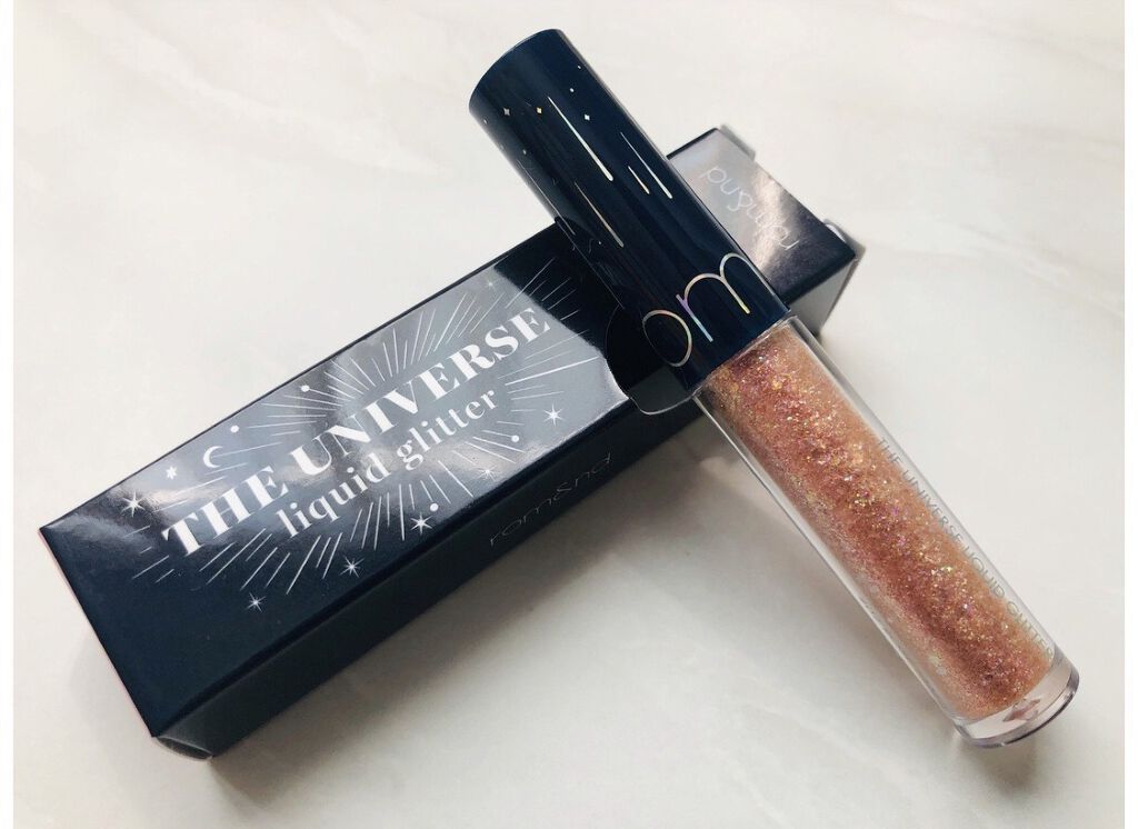 リキッド グリッター シャドウ/rom&nd/グリッターを使ったクチコミ（1枚目）