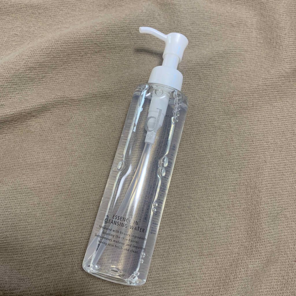 エッセンスイン クレンジングウォーター/d プログラム/クレンジングウォーターを使ったクチコミ（1枚目）