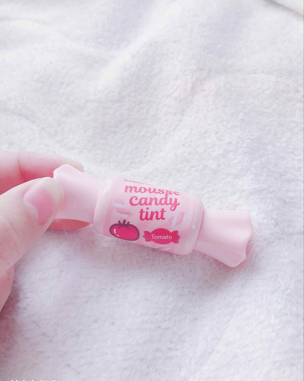 ムース キャンディー ティント/the SAEM/リップティントを使ったクチコミ（1枚目）