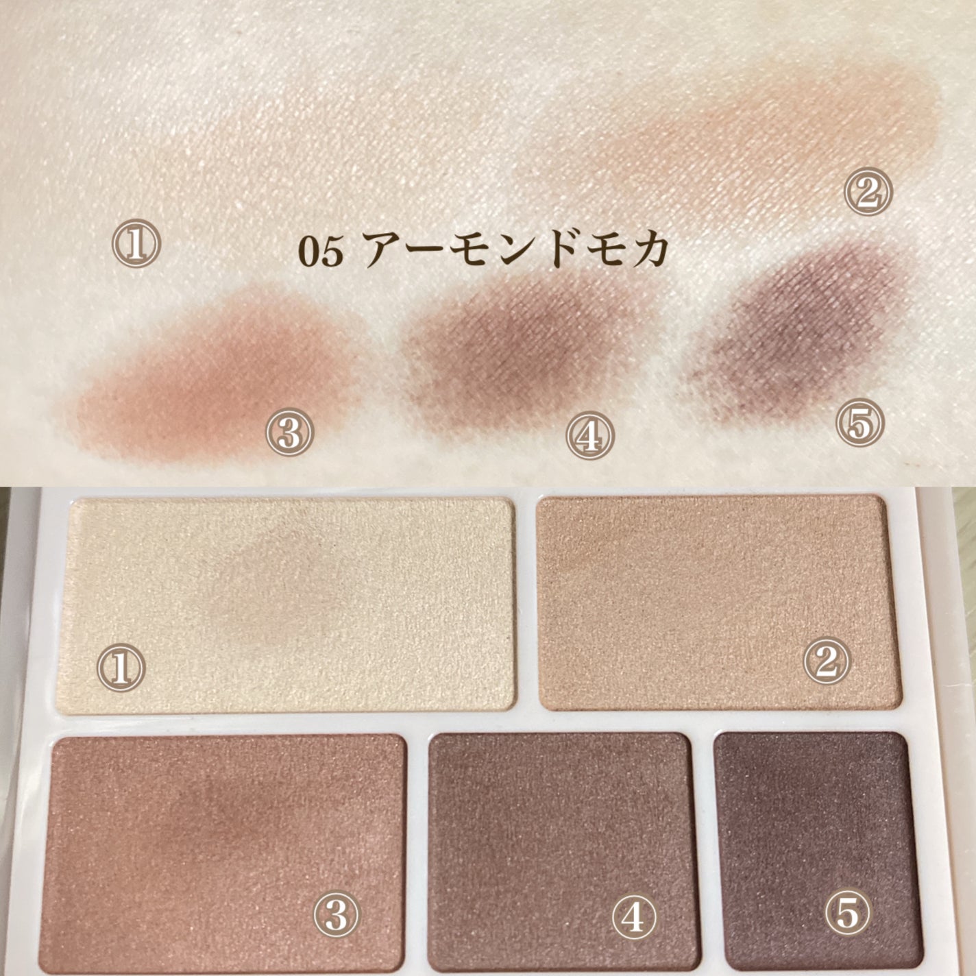 パーフェクトマルチアイズ/キャンメイク/アイシャドウパレットを使ったクチコミ(2枚目)