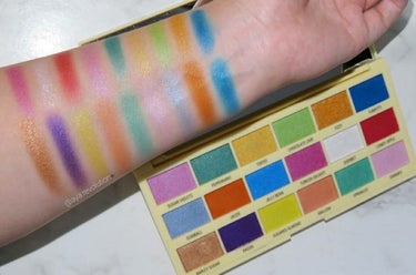 Sprinkles Chocolate Palette/MAKEUP REVOLUTION/アイシャドウパレットを使ったクチコミ（3枚目）